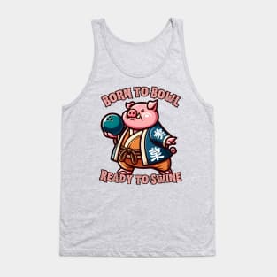 Bowling pig Tank Top